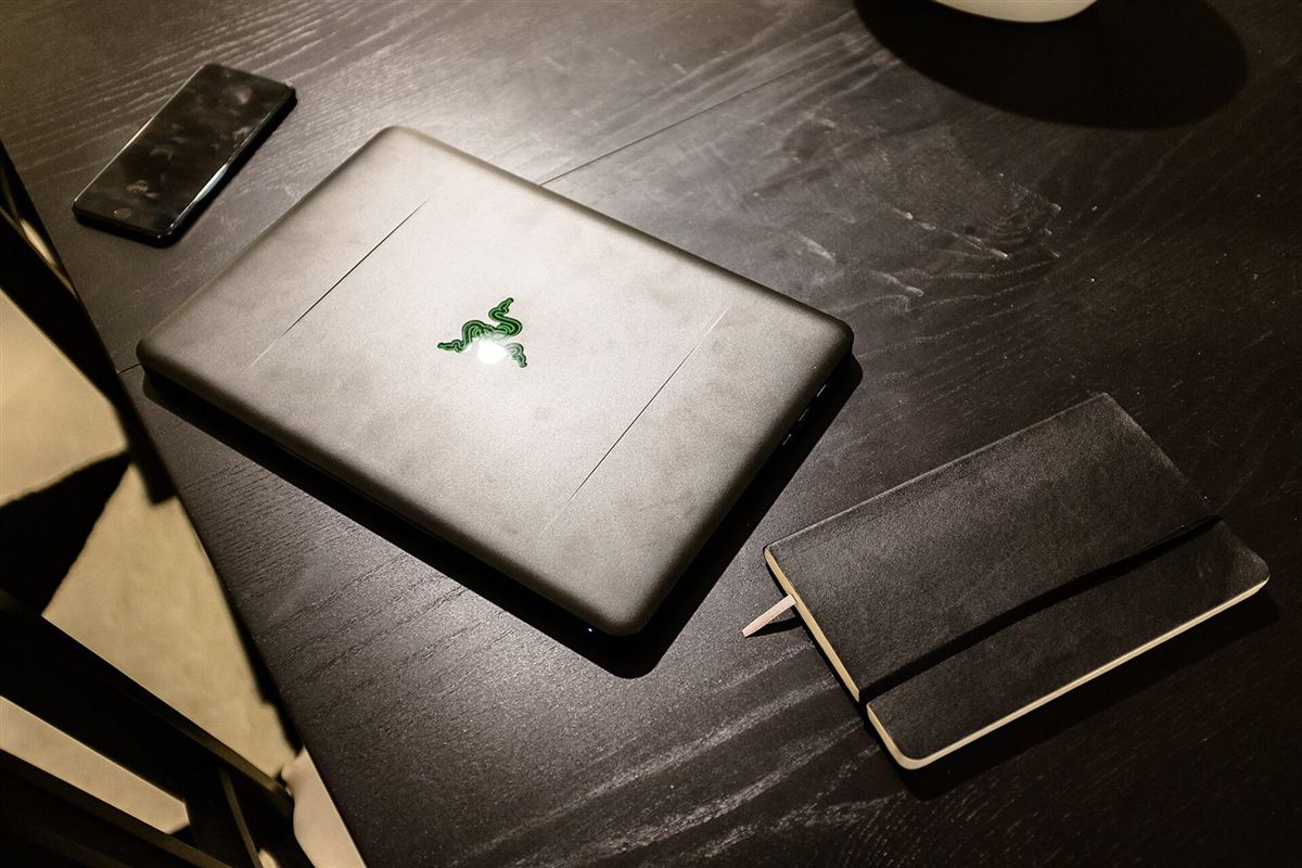 A laptop used to submit a records request