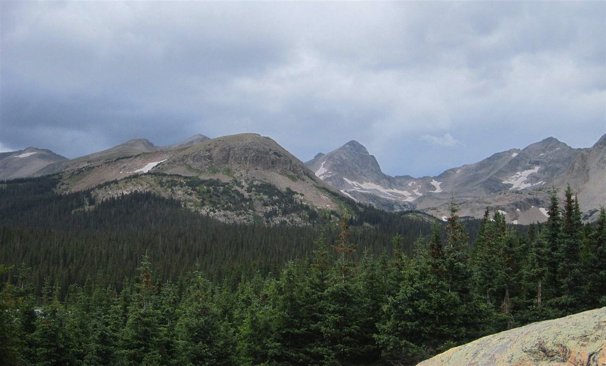 Colorado Front Range mountains